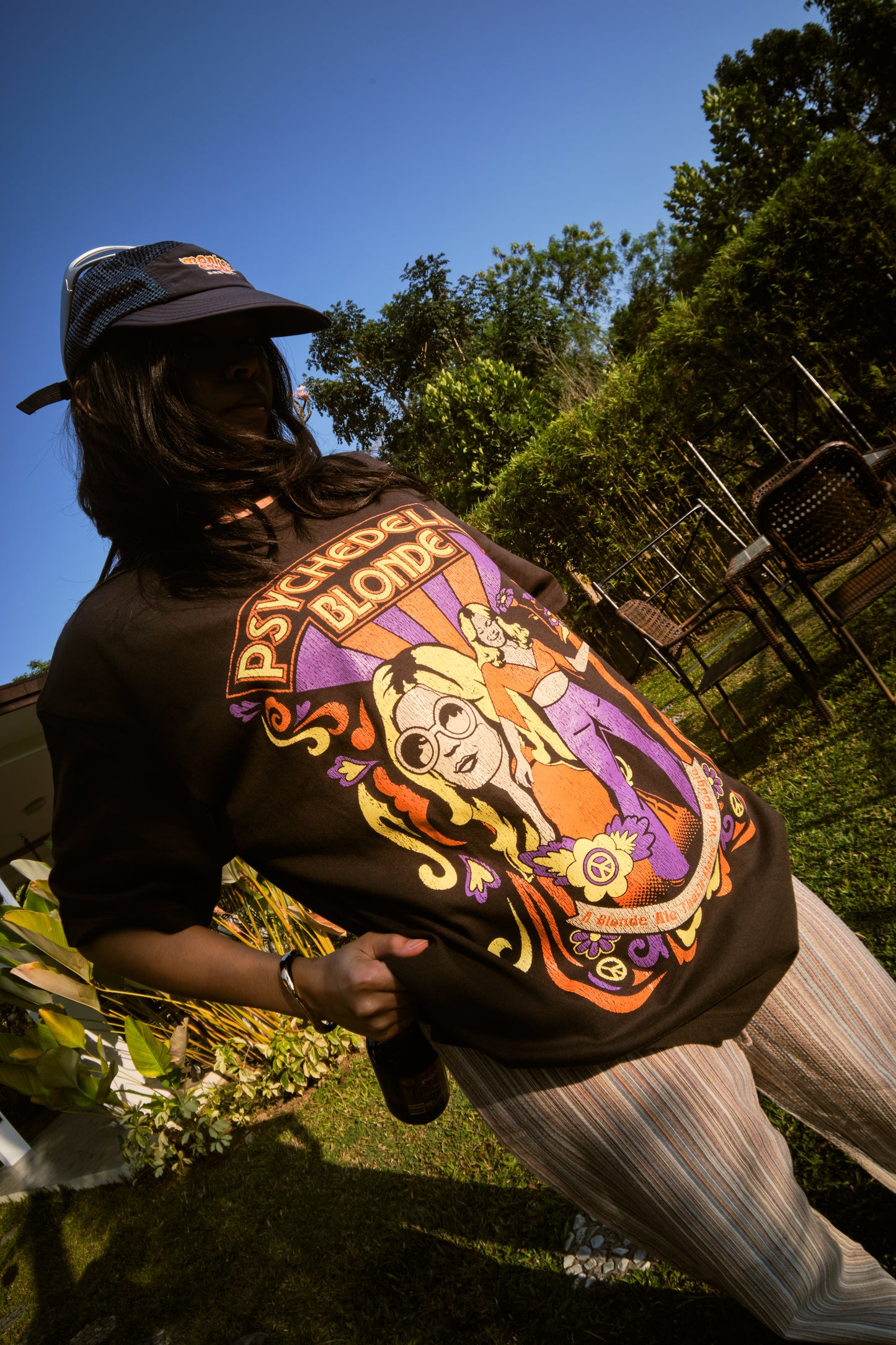 Psychedelic Blonde Tee